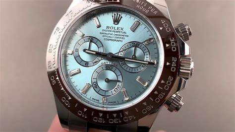 rolex daytona platine fond bleu|Rolex platinum review.